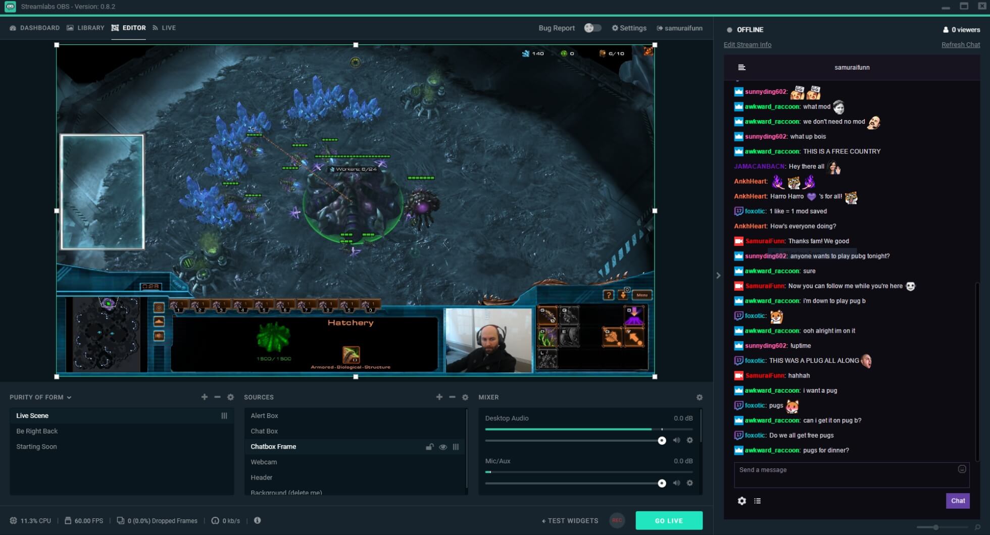Streamlabs streaming software