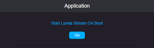 Basic Functionality of Lumia Stream - Start on Boot